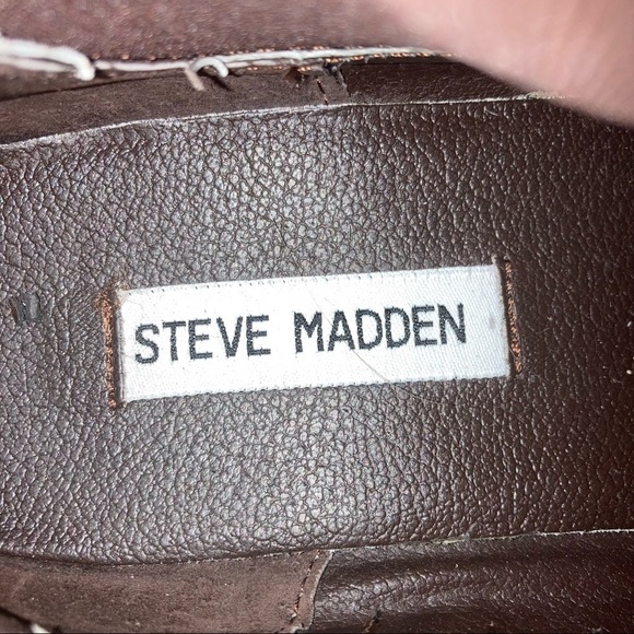 Steve Madden Tolteca Southwestern Inspired Nubuck & Textile Ankle Boots Sz 8 - Picture 10 of 10